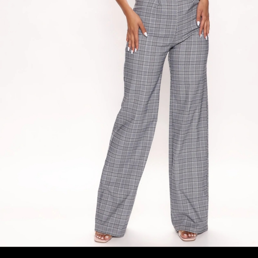Plaid Dress Pants